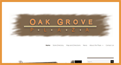 Desktop Screenshot of oakgroveplaza.com